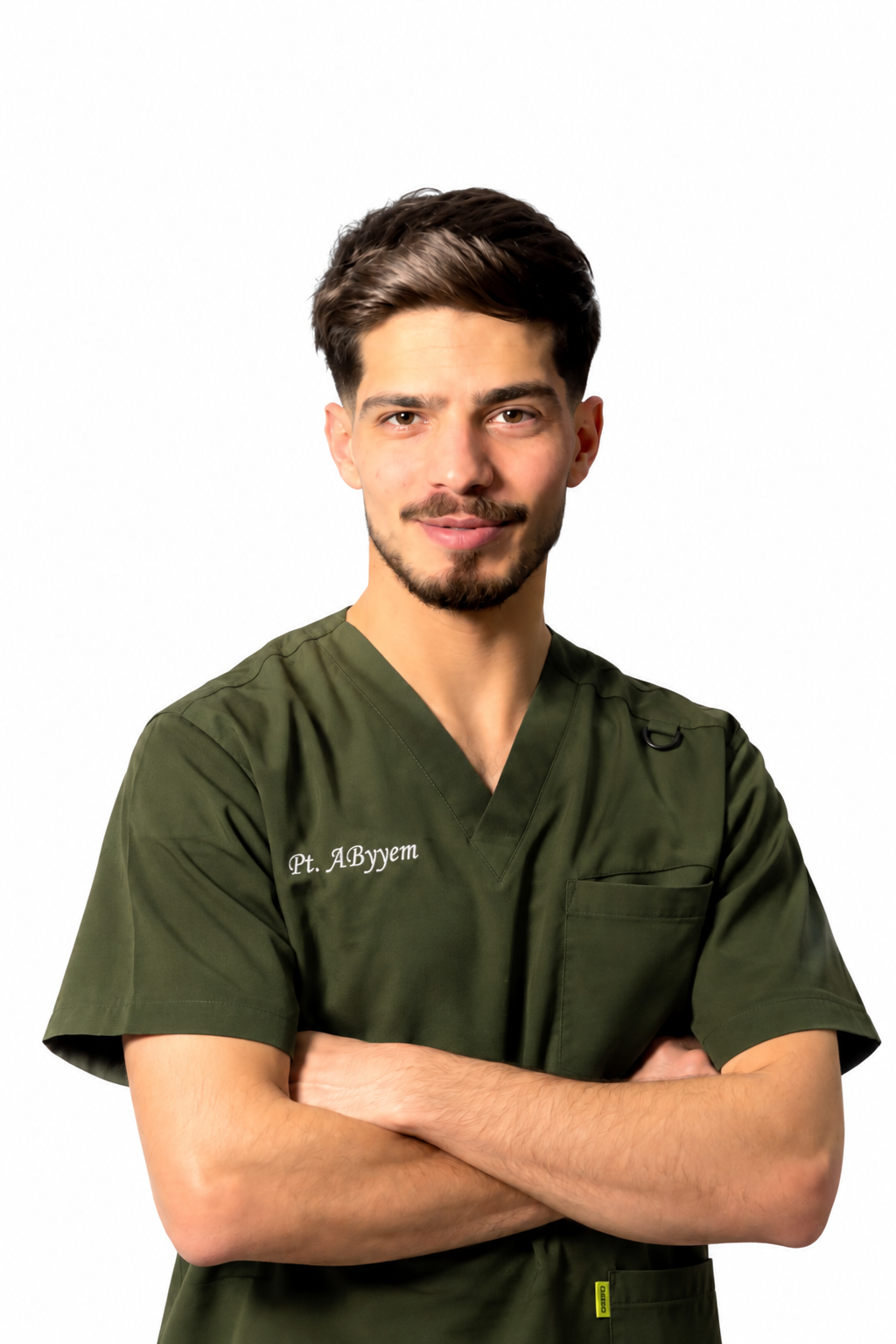 Portrait of Abood, a TAYYEM CENTER team member